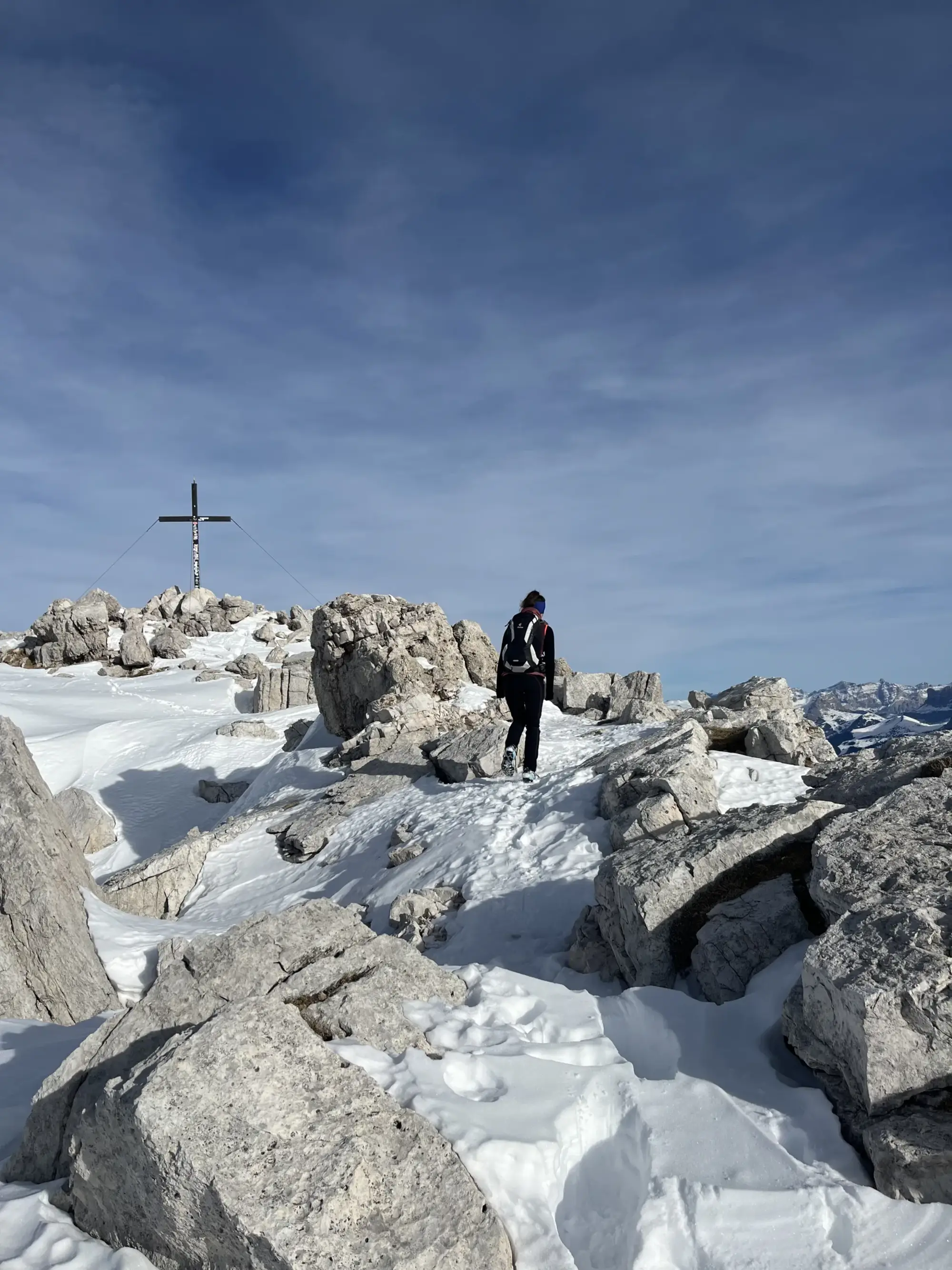 Verschneite Landschaft in Südtirol Verschneite Landschaft in Südtirol