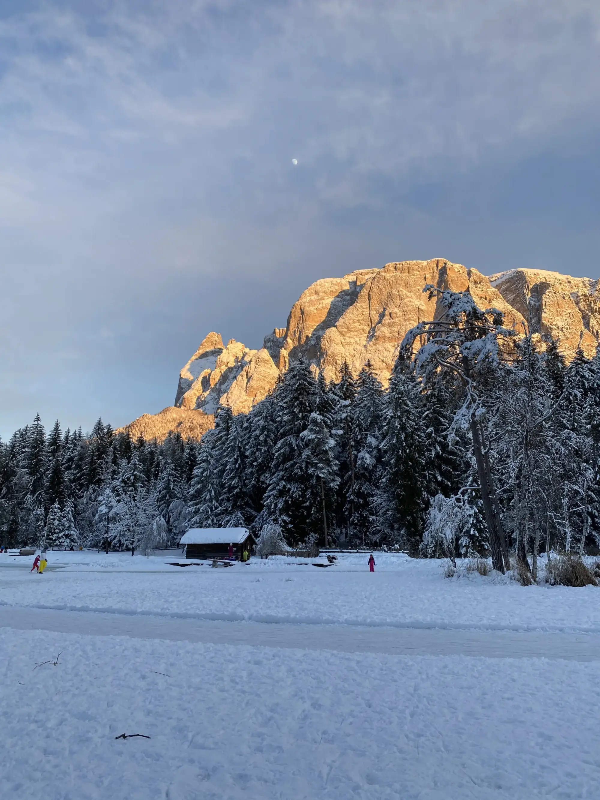Winterlandschaft am Schlern Winterlandschaft am Schlern